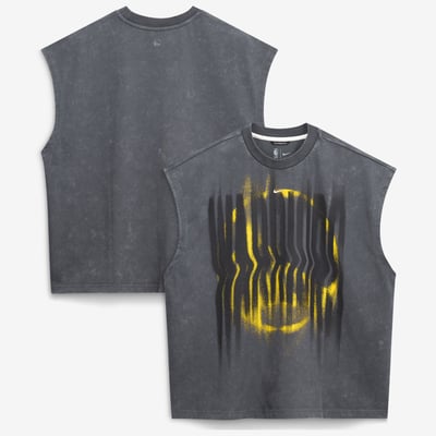 Golden State Warriors Nike 2026/27 Standard Issue Pre-Game Sleeveless Top - Charcoal