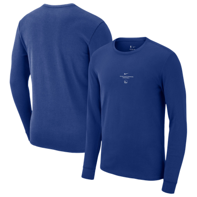 Golden State Warriors Nike 2026 Standard Issue Practice Long Sleeve T-Shirt - Royal