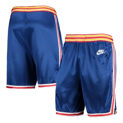 Golden State Warriors Nike 2021/22 Classic Edition Warriors Origins Swingman Performance Shorts - Royal/White