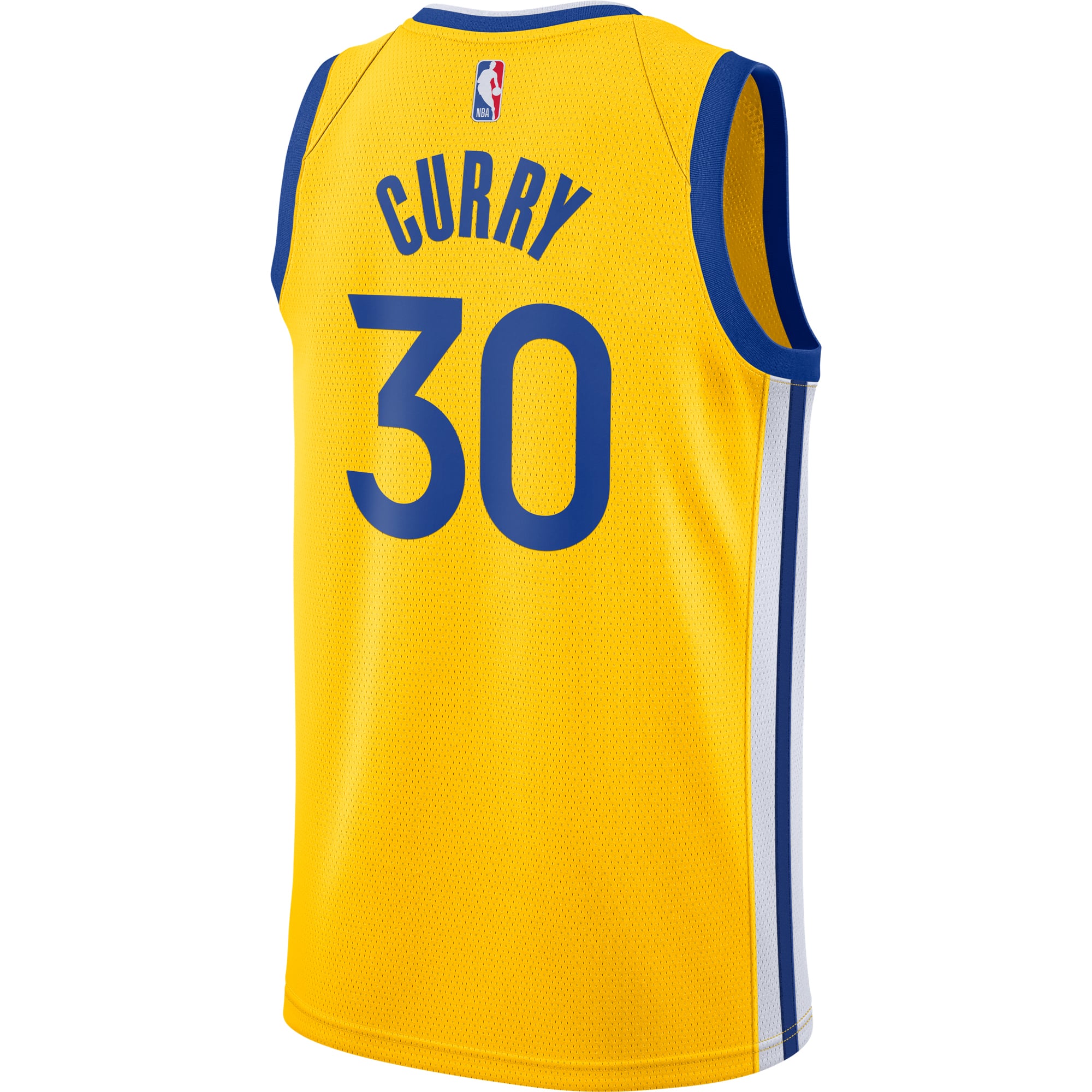 Men's Golden State Warriors Stephen Curry Nike Gold 2019/20