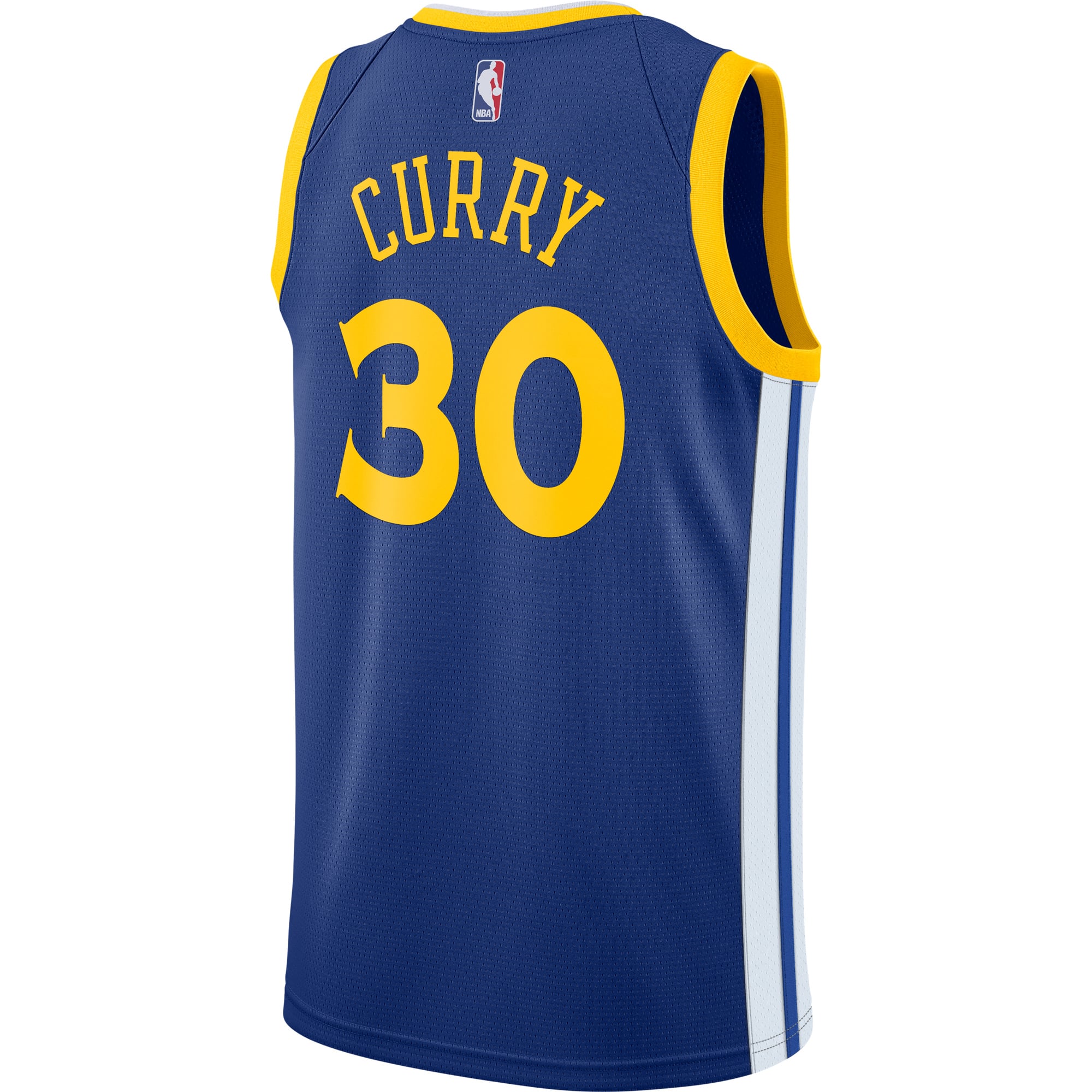 Men's Golden State Warriors Stephen Curry Nike Royal Swingman