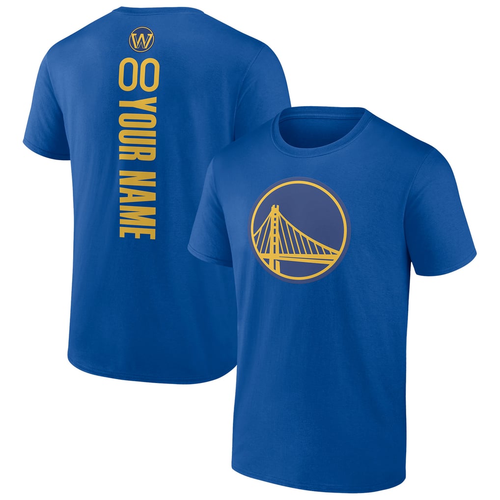 Golden State Warriors Personalized Playmaker Team T-Shirt - Royal