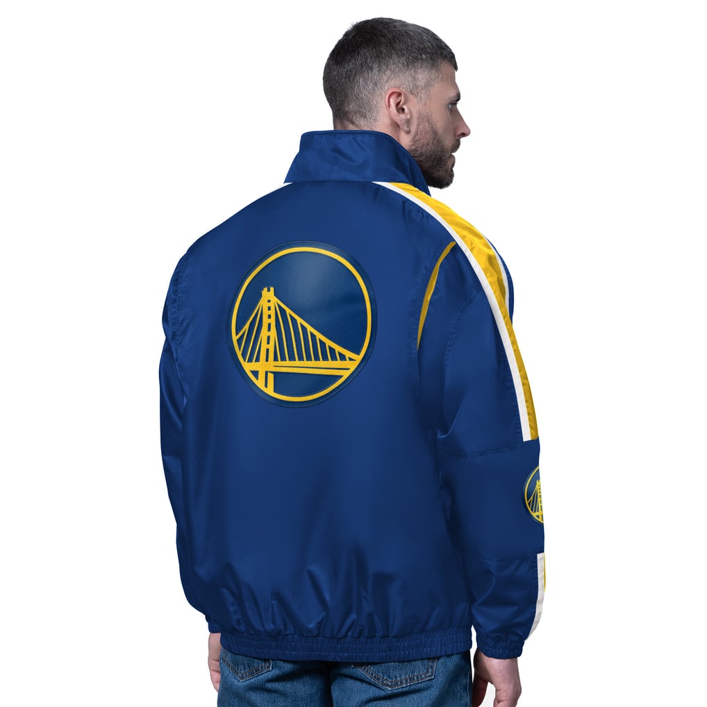  Golden State Warriors Starter Freestyle Lightweight Full-Zip Jacket - Royal