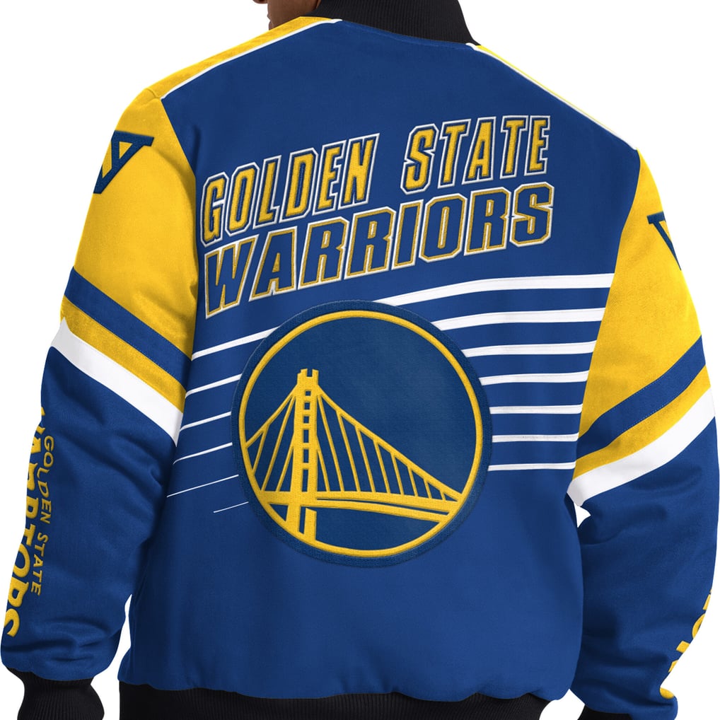 Men's Golden State Warriors Starter Royal Role Player Varsity Full-Snap ...