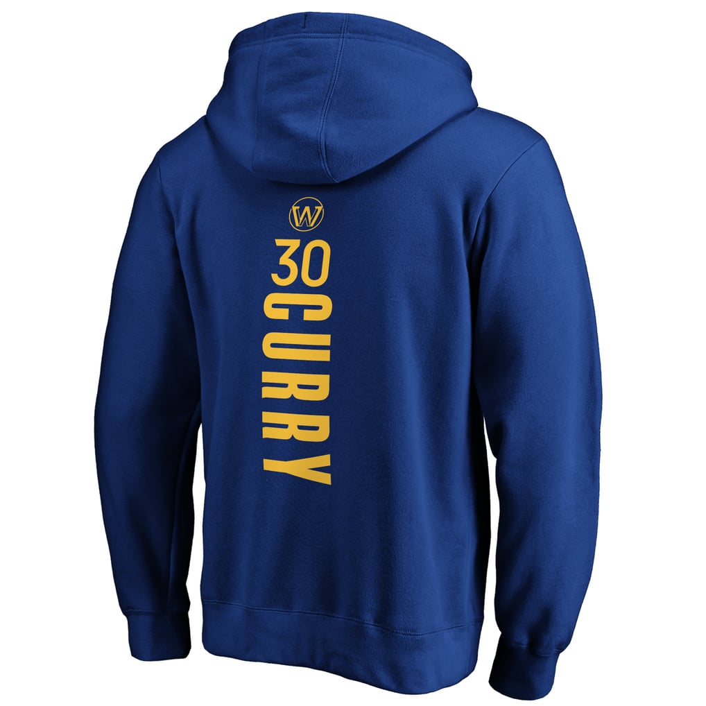 Stephen Curry Golden State Warriors Playmaker Name & Number Pullover Hoodie - Royal