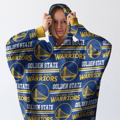 Golden State Warriors Pegasus Wave Ultra Soft Fan Cape