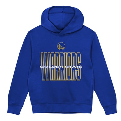 Golden State Warriors Outerstuff Preschool Field General Fleece Hoodie - Royal