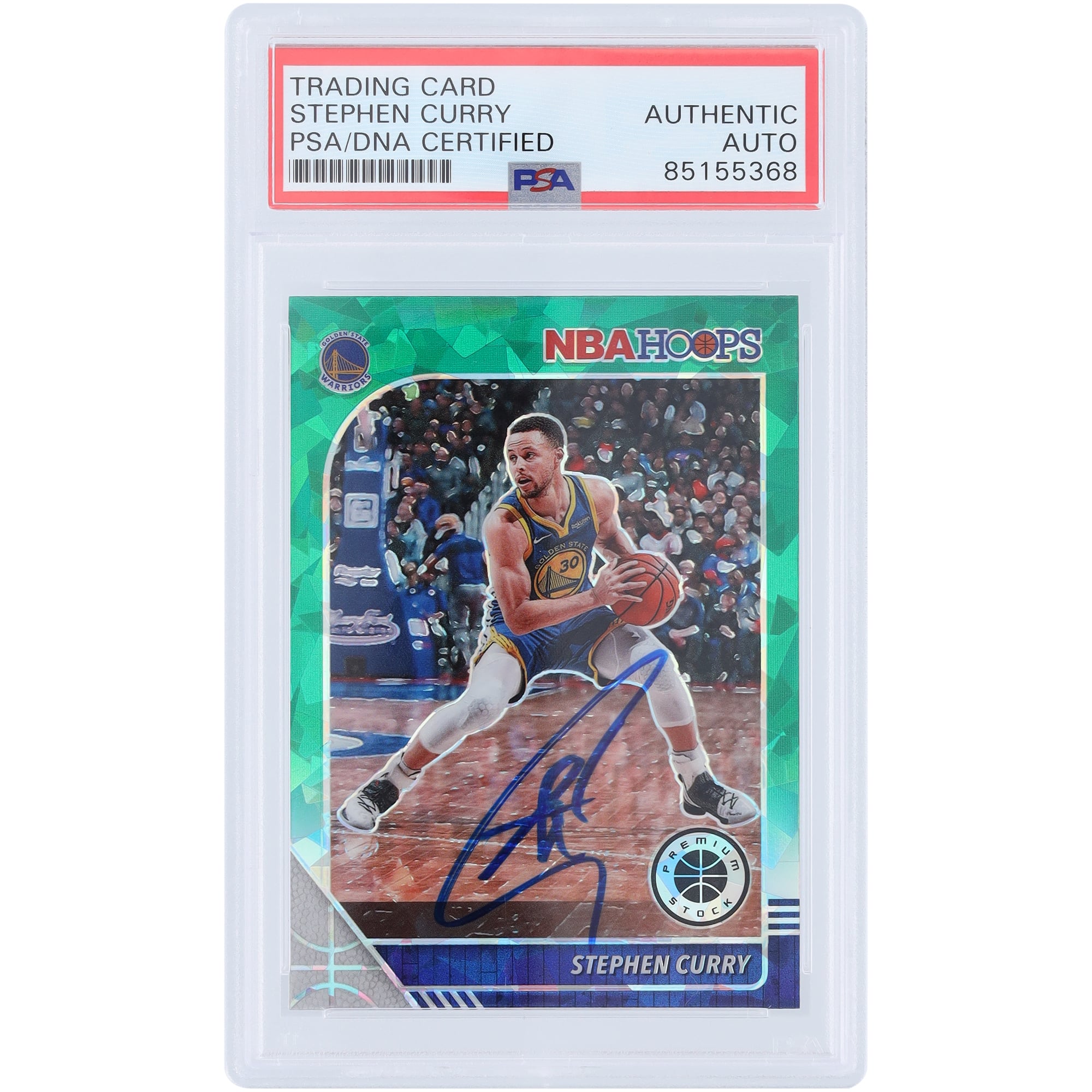 Stephen Curry Golden State Warriors Autographed 2019-20 Panini 
