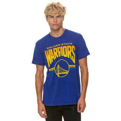 Golden State Warriors Aviator Nation Unisex Tri-Blend T-Shirt - Royal