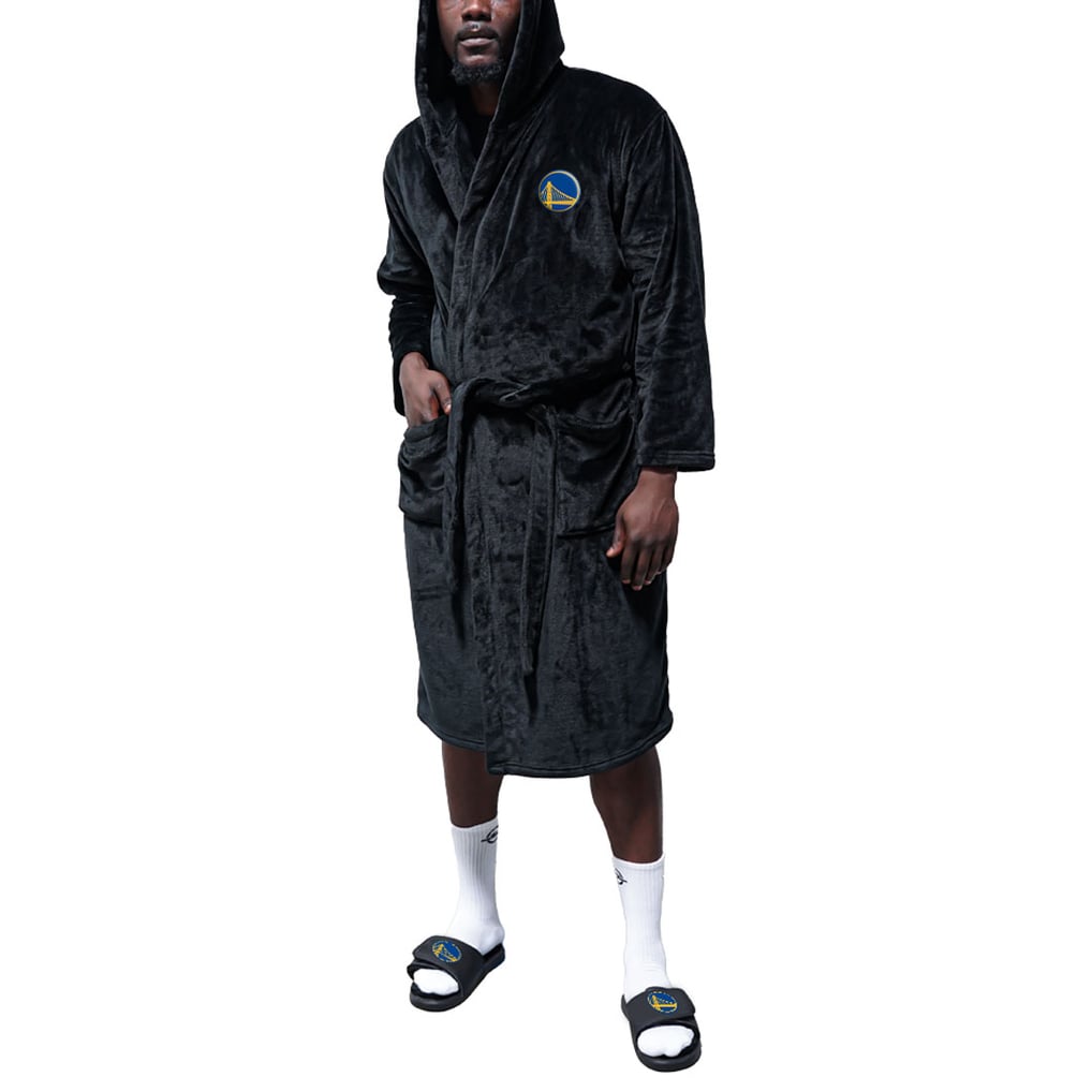 Golden State Warriors ISlide Unisex Fleece Phantom Robe - Black