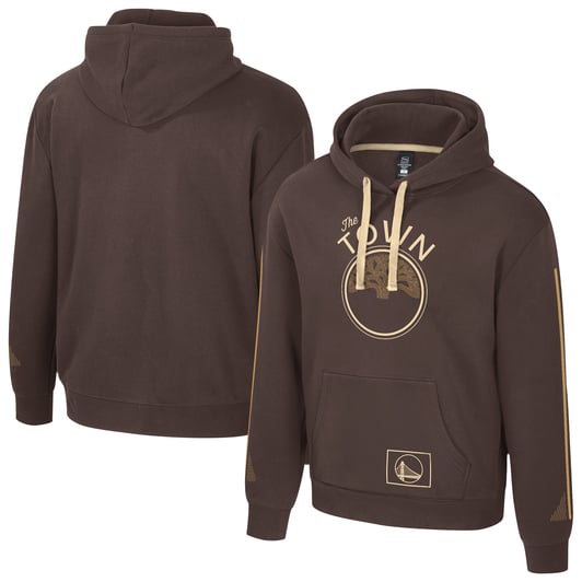 Golden State Warriors Stadium Essentials Unisex 2025/26 City Edition City Star Hoodie - Brown
