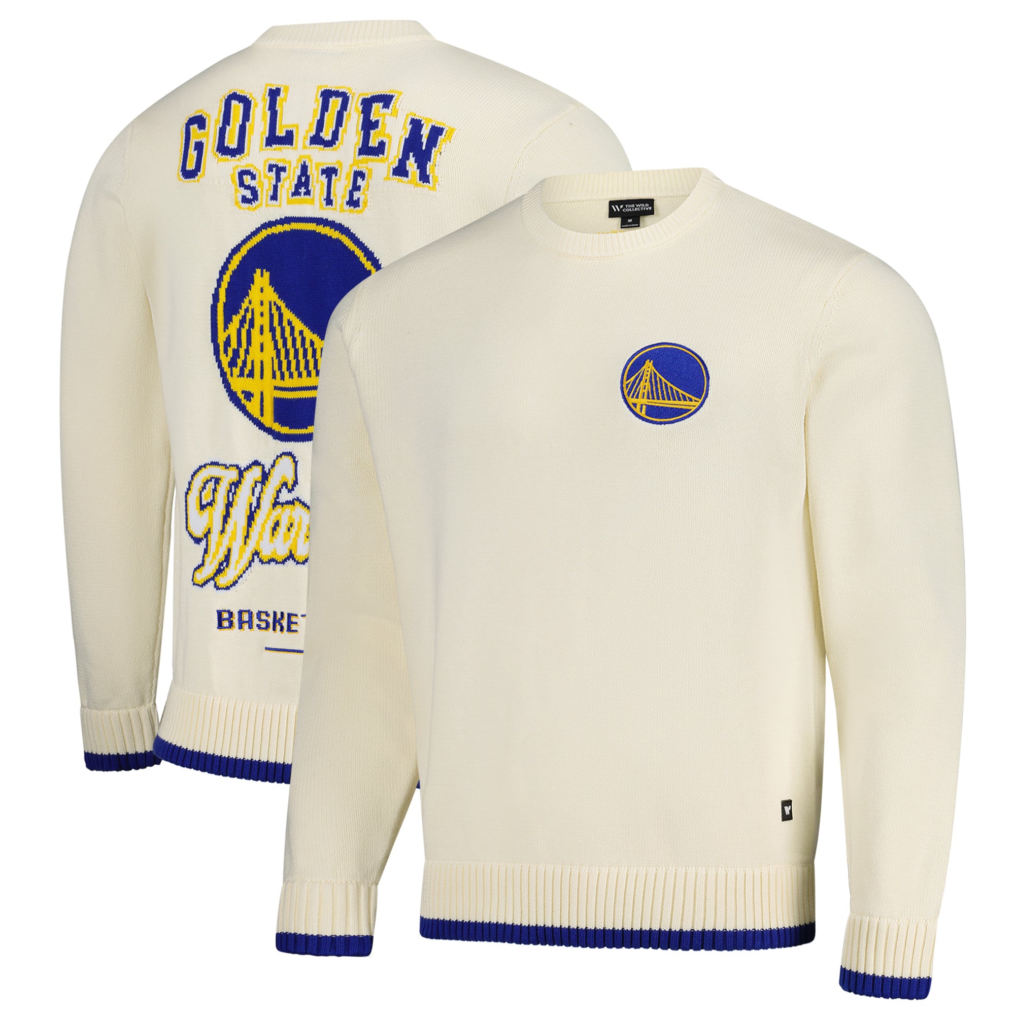 Unisex Golden State Warriors The Wild Collective Cream Jacquard 