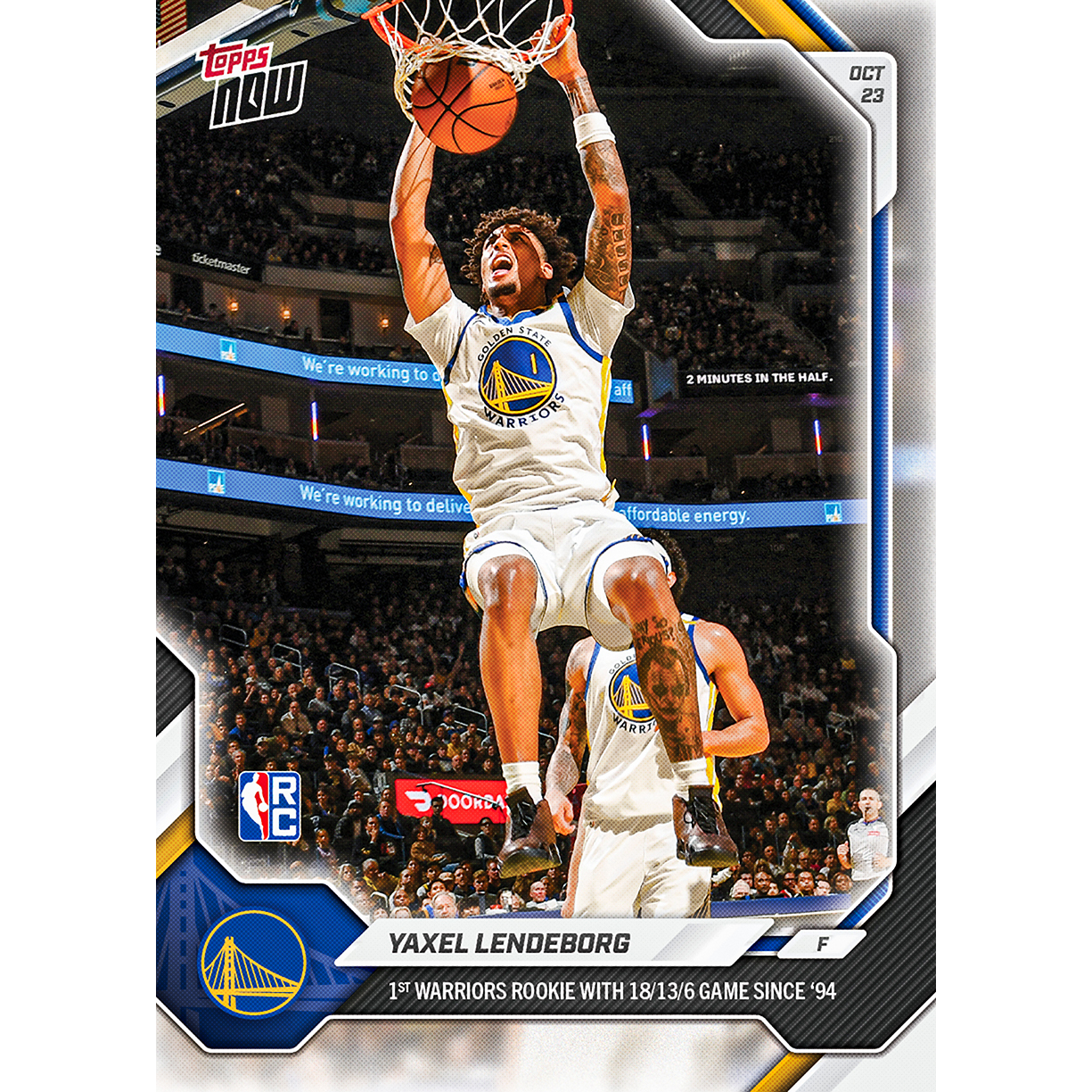 Yaxel Lendeborg - 2026-27 NBA Topps NOW® - Card 22