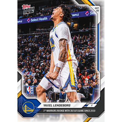 Yaxel Lendeborg - 2026-27 NBA Topps NOW® - Card 35 - LOOK FOR AUTOS