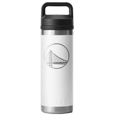 Golden State Warriors YETI 18oz. Rambler Chug Water Bottle