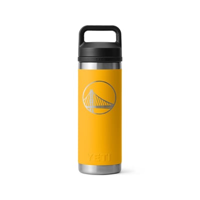 Golden State Warriors YETI 18oz. Rambler Chug Water Bottle