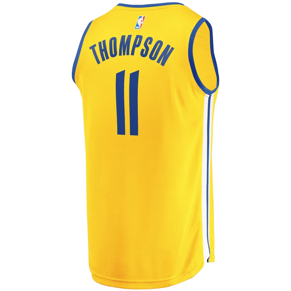 Klay Thompson Golden State Warriors Fanatics Youth 2019/20 Fast Break Replica Player Team Jersey - Statement Edition - Gold