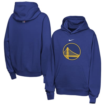 Golden State Warriors Nike Youth Essential Logo Club Hoodie - Royal