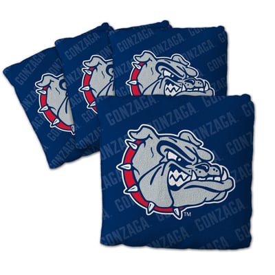 Gonzaga Bulldogs Fanpoint Four-Piece Cornhole Bag Set