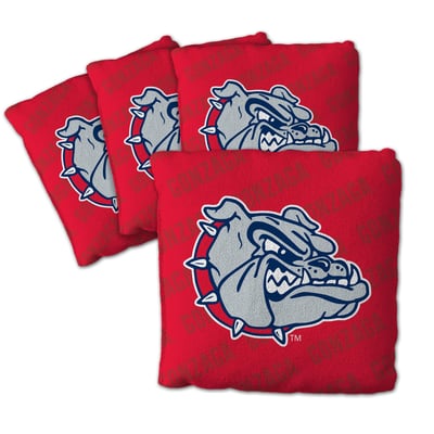 Gonzaga Bulldogs Fanpoint Four-Piece Cornhole Bag Set