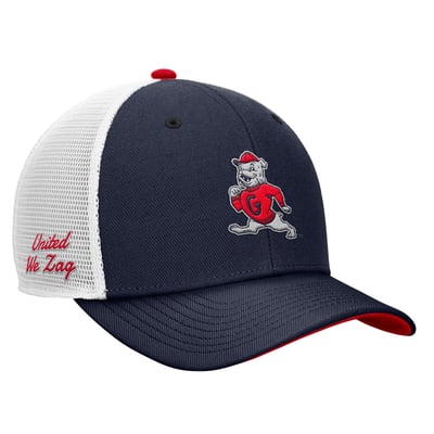 Gonzaga Bulldogs Nike Legacy Mascot Adjustable Trucker Hat - Navy