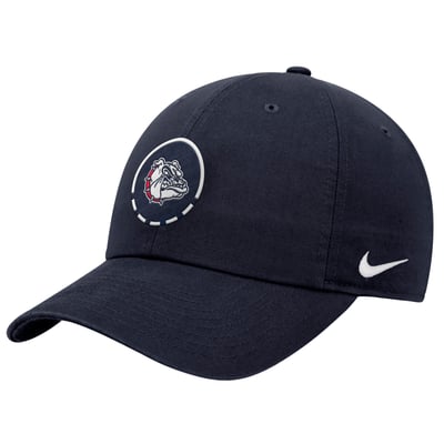  Gonzaga Bulldogs Nike Primetime Basketball Club Adjustable Hat - Navy