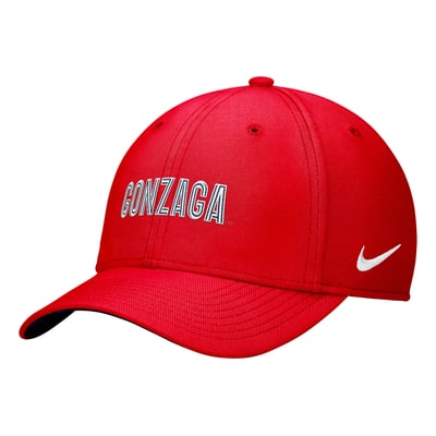 Gonzaga Bulldogs Nike Primetime SwooshFlex Dri-FIT Hat - Red
