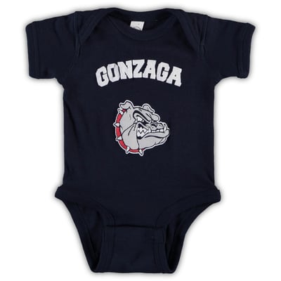 Gonzaga Bulldogs Newborn & Infant Arch & Logo Bodysuit - Navy