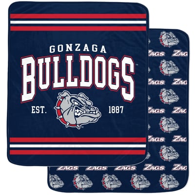 Gonzaga Bulldogs Pegasus Legacy Arch Double-Sided 60" x 70" Blanket