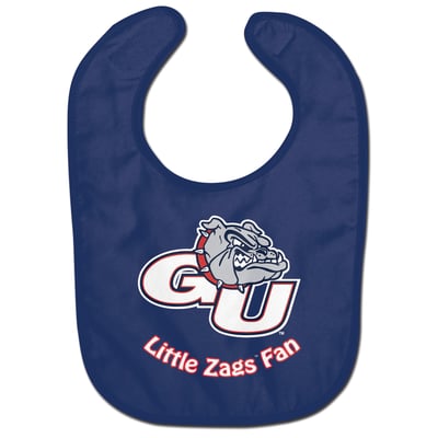 Gonzaga Bulldogs WinCraft Little Fan All-Pro Baby Bib