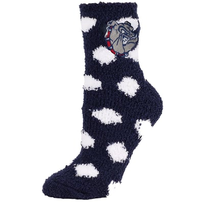 Gonzaga Bulldogs ZooZatz Women's Plush Dot Socks