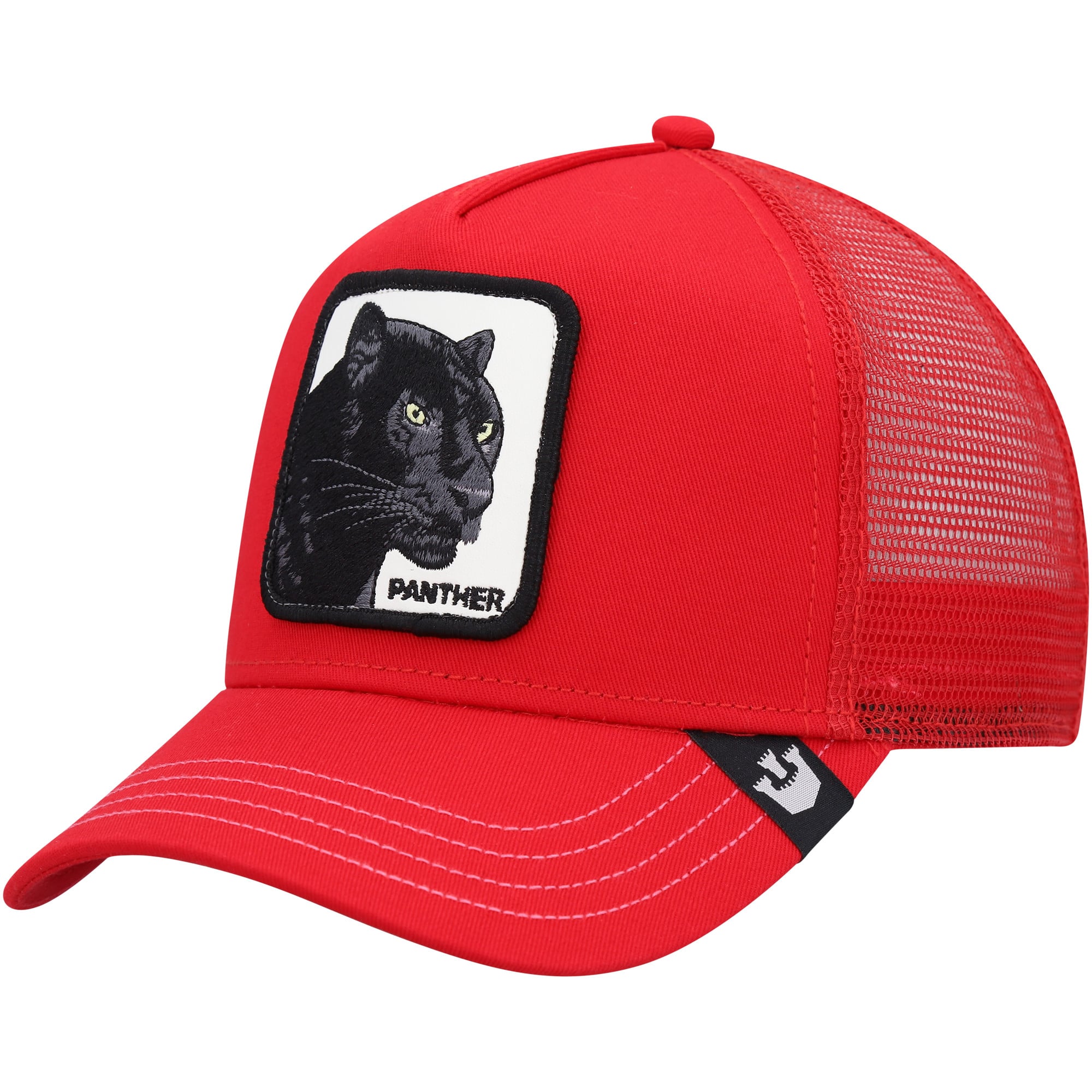 Goorin Bros Red Hat Panther 100 Trucker Snapback Baseball Cap – Village Hat Shop main image 4