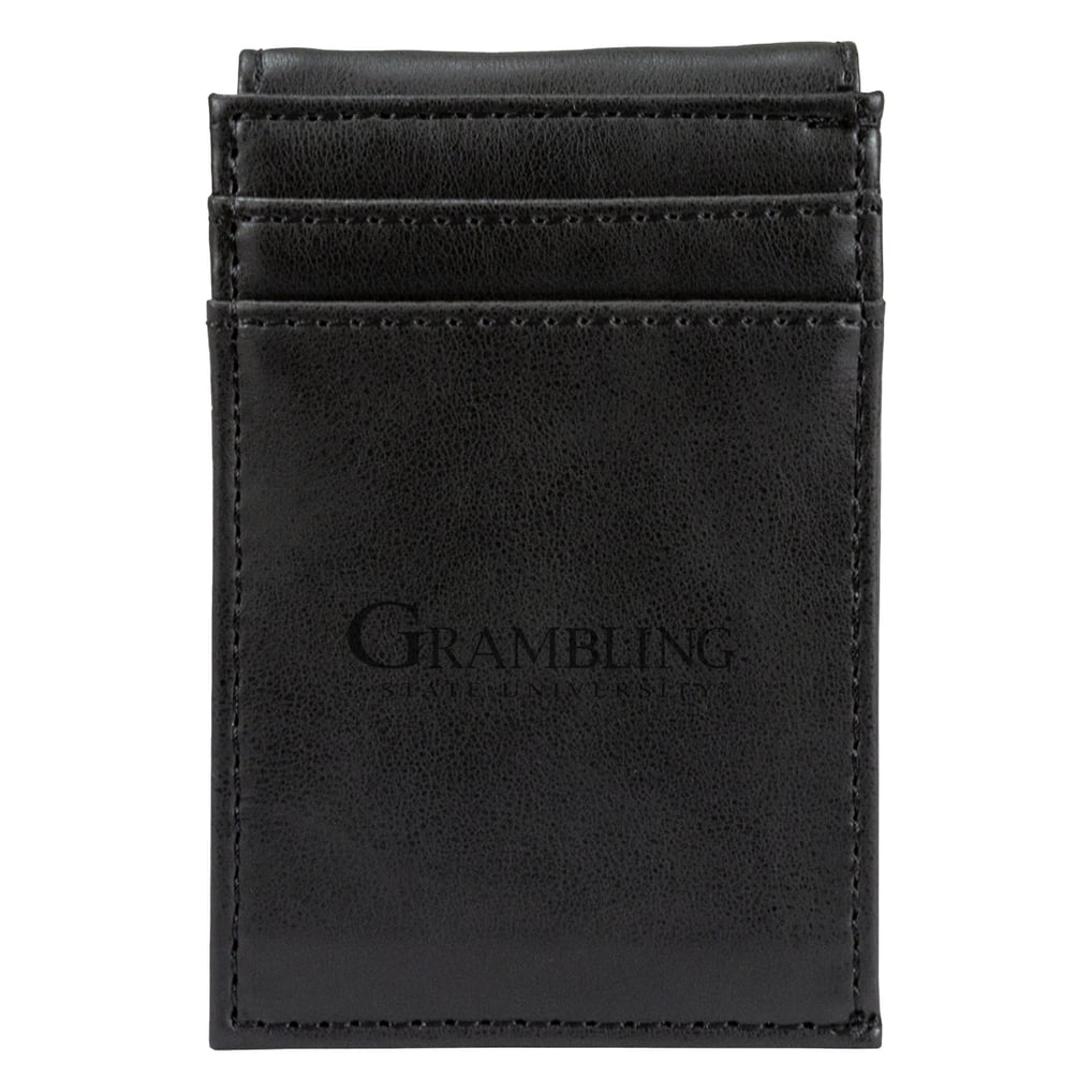Grambling Tigers Front Pocket Wallet - Black