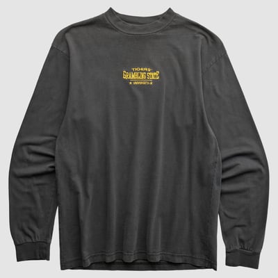 Grambling Tigers Red Oak Sportswear 2000s Long Sleeve Top - Black - M by Fanatics Real Vintage