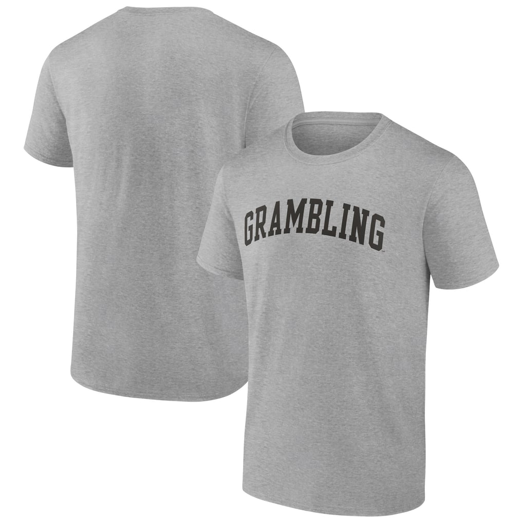 Grambling Tigers Basic Arch T-Shirt - Heather Gray