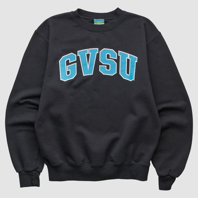 Grand Valley State Lakers Champion 2010s Pullover Sweatshirt - Black - XS by Fanatics Real Vintage
