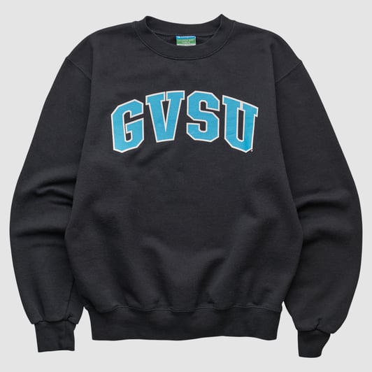 Grand Valley State Lakers Champion 2010s Pullover Sweatshirt - Black - XS by Fanatics Real Vintage