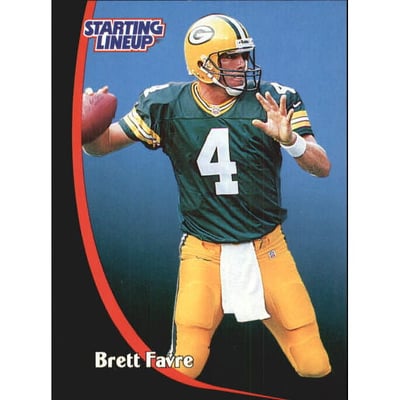 1998 Kenner Starting Lineup Cards #13 Brett Favre