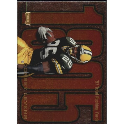 1998 Playoff Prestige Inside the Numbers Non-Die Cut #16 Dorsey Levens