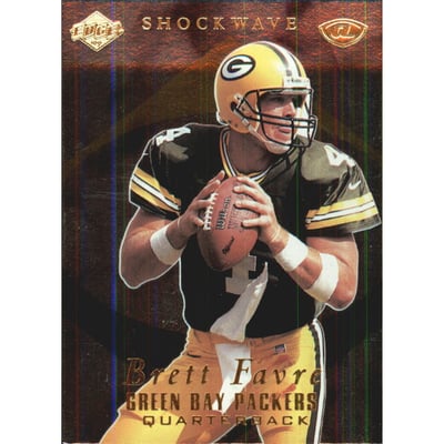 1999 Collector's Edge Advantage Shockwaves #SW9 Brett Favre