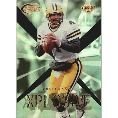 1999 Collector's Edge Fury Xplosive #8 Brett Favre