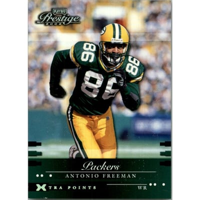 2002 Playoff Prestige Xtra Points Green #57 Antonio Freeman