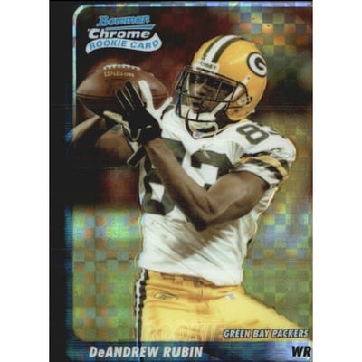 2003 Bowman Chrome Xfractors #153 DeAndrew Rubin