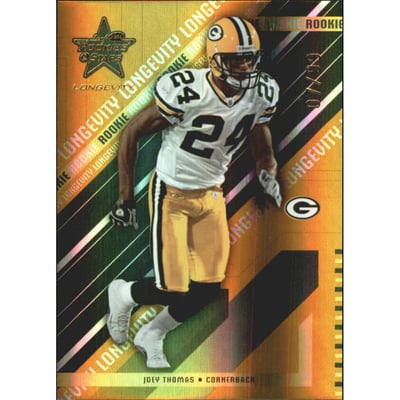 2004 Leaf Rookies and Stars Longevity Gold #132 Joey Thomas