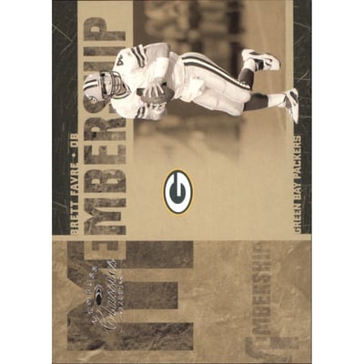 2005 Donruss Classics Membership Silver #MS3 Brett Favre