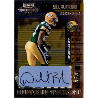 2006 Playoff Contenders #129 Will Blackmon AU RC