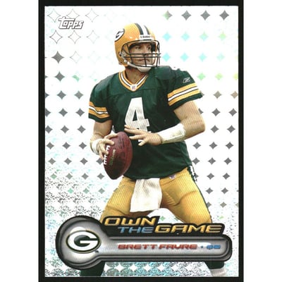 2006 Topps Own The Game #OTG9 Brett Favre