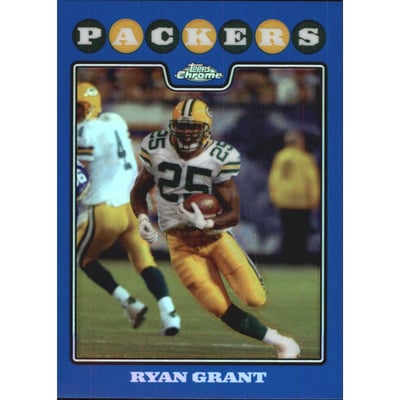 2008 Topps Chrome Blue Refractors #TC47 Ryan Grant