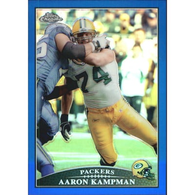 2009 Topps Chrome Blue Refractors #TC99 Aaron Kampman