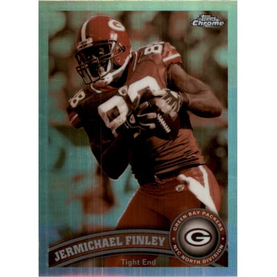 2011 Topps Chrome Sepia Refractors #77 Jermichael Finley